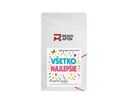 VŠETKO NAJLEPŠIE - káva 100% arabica (Balenie 500g)