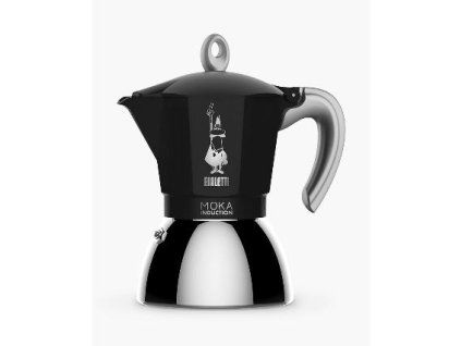 Bialetti Moka Induction 4 šálky čierná 160 ml